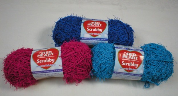Review of Red Heart Scrubby Yarn