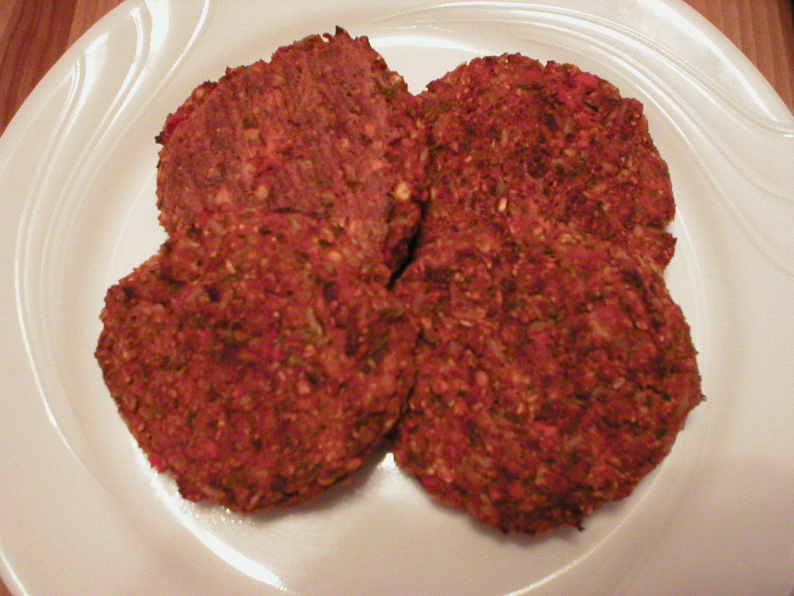 Red Lentil Vegetable Patties